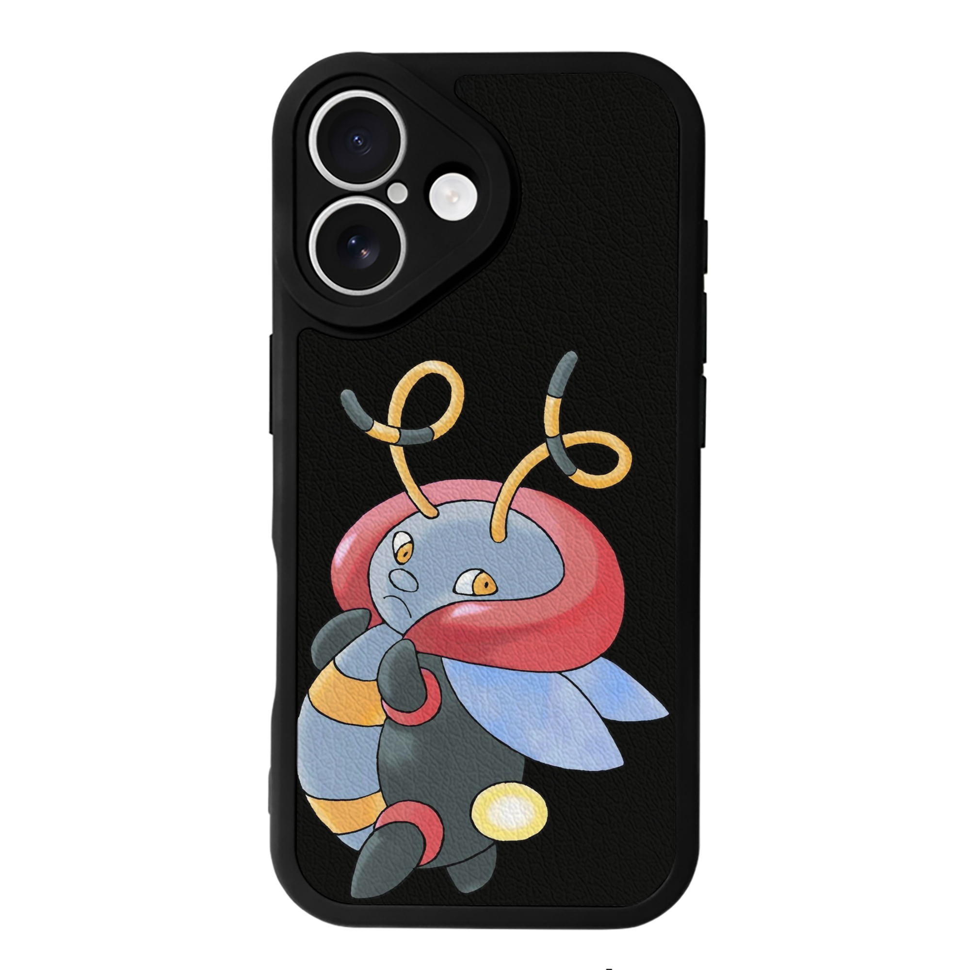 （画像用） ポケットモンスター Pokémon 【iPhone 16シリーズ対応】シリコンスマホケース（レザー調） 材質：シリコン
